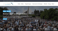 Desktop Screenshot of esztergomi-ersekseg.hu